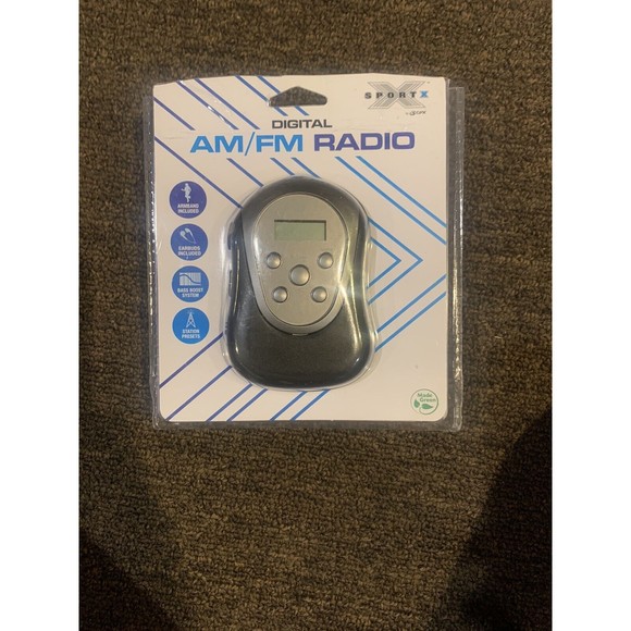 GPX SportX Digital AM FM Radio & Earbuds with Armband Bass Boost R300S NIP - Picture 6 of 6